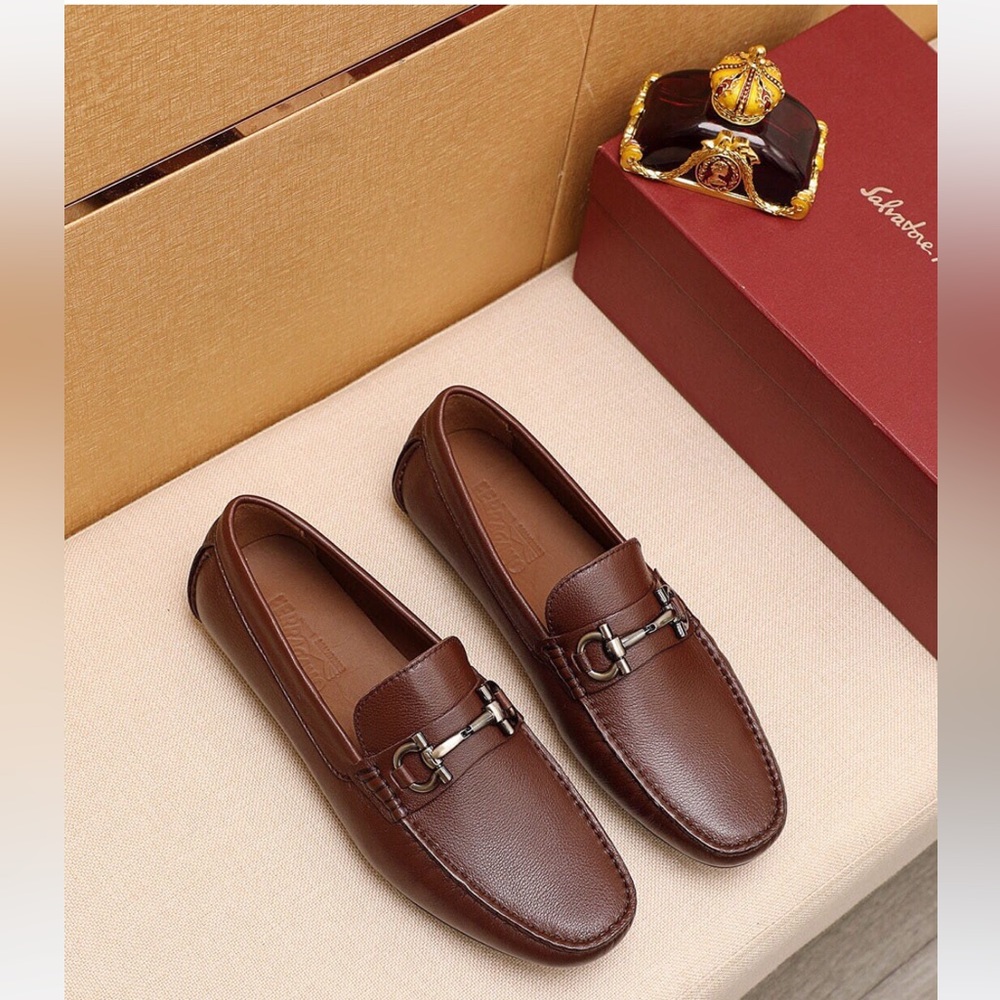 Salvatore f. loafers size 10